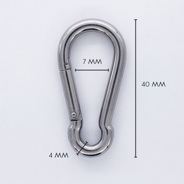 Snap hook stainless steel