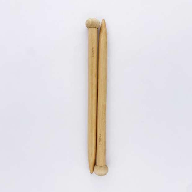 Bamboo knitting needles