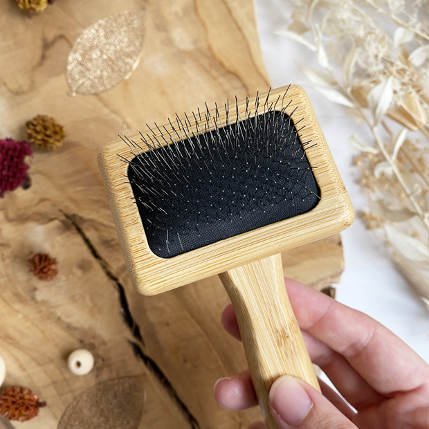 Brosse macramé