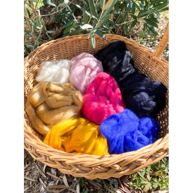 Merino wool roving