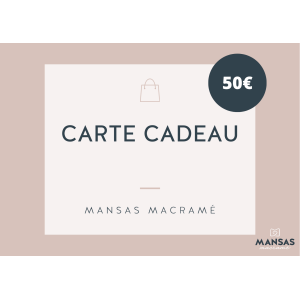 Carte cadeau 50€