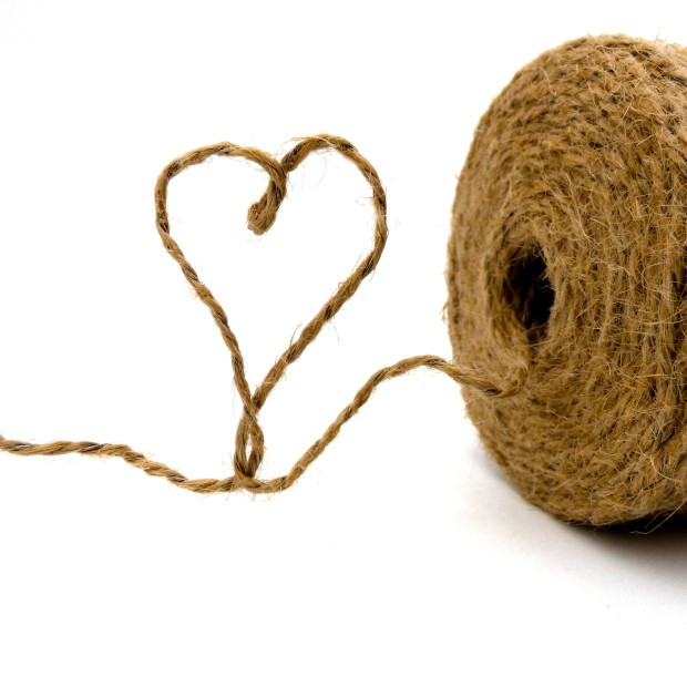 Natural Vine Jute Twine with Steel Wire 0,44 Biodegradable Rolls 500Gr